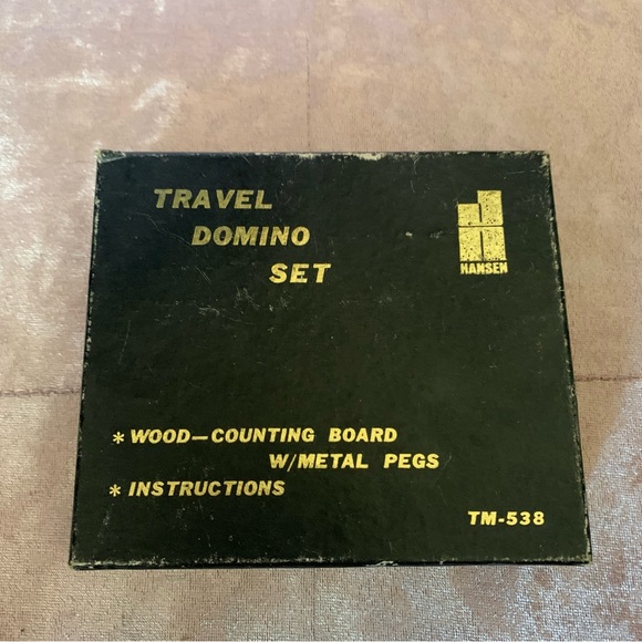 Vintage Travel Dominoes Set - Picture 2 of 9